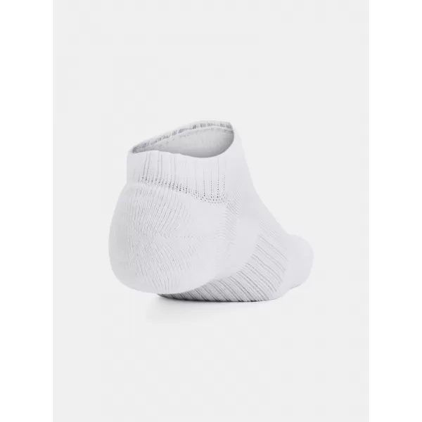  Ponožky UNDER ARMOUR UNISEX UA TC NO SHOW (3 PÁRY) 1386313-100 BIELA 