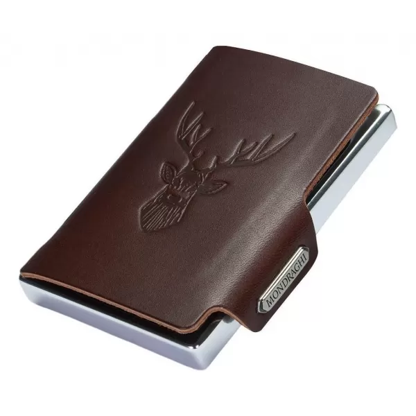 Peňaženka MONDRAGHI Silhouette Classic Deer BROWN 