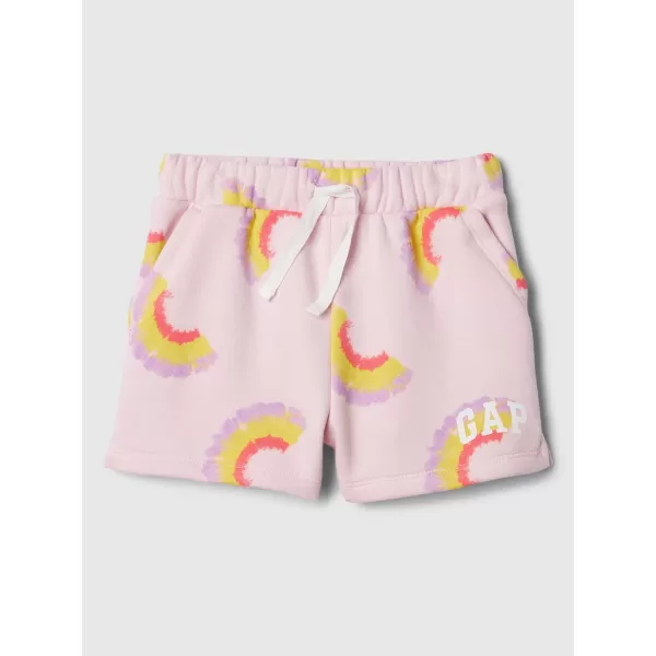 Detské kraťasy GAP LOGO SWEATSHORTS 862094-04 LIGHT PEÓNY 