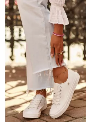 Dámske tenisky BIG STAR NN274285 WHITE Big Star Shoes
