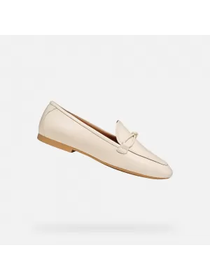 Dámske mokasíny GEOX NEW PALMARIA G012920 KRÉMOVÁ