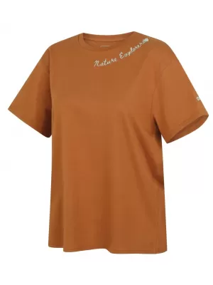 Dámske tričko HUSKY TEE NATURE L BROWN