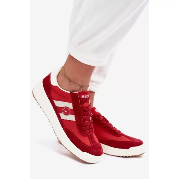  Dámske tenisky BIG STAR TT274158 RED Big Star Shoes 