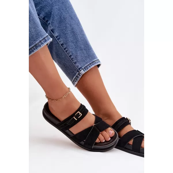  Dámske šľapky BOTO SELORINA 41592 BLACK 