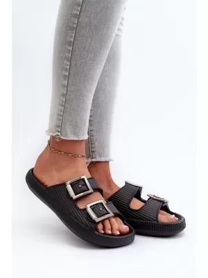 Dámske šľapky ZAXY LL285088 BLACK