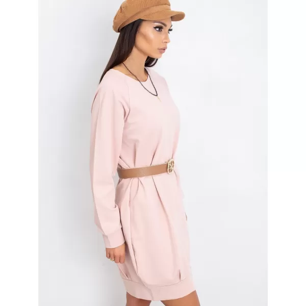  Dámske šaty BASIC FEEL GOOD RV-TU-5184.93P BRIGHT PINK 