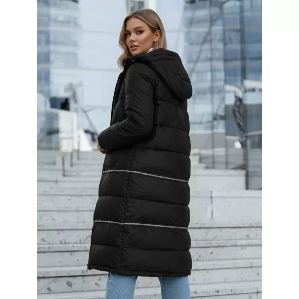 Dámska bunda DSTREET TY5151 ČIERNA 