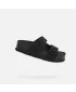 Dámske šľapky GEOX SANDYBETT HIGH G012956 ČIERNA