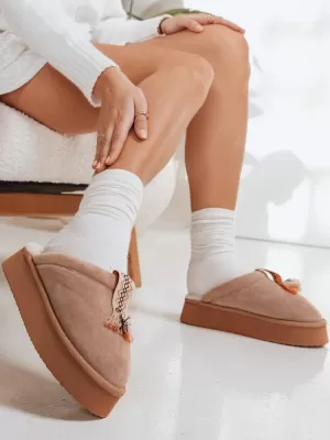 Dámske topánky DSTREET ZY1302 KAKI