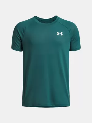 Chlapčenské tričko UNDER ARMOUR UA TECH 2.0 SS 1363284-338 ZELENÁ