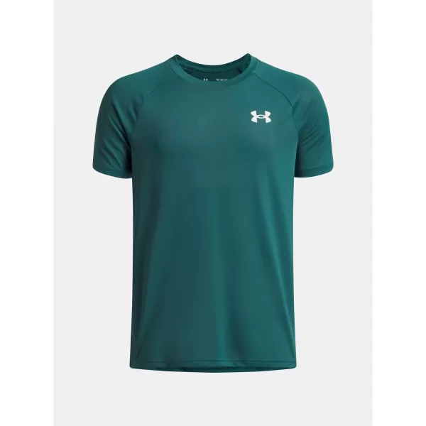  Chlapčenské tričko UNDER ARMOUR UA TECH 2.0 SS 1363284-338 ZELENÁ 
