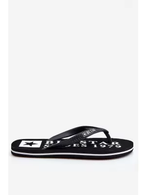 Pánske žabky BIG STAR LL174444 BLACK Big Star Shoes