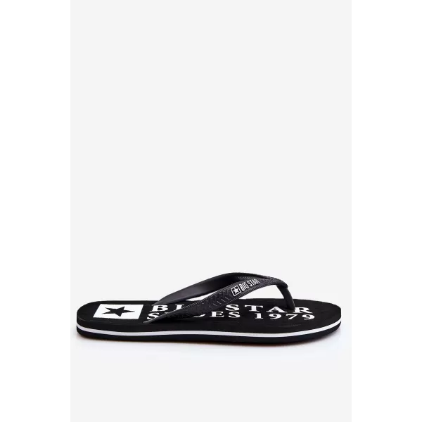 Pánske žabky BIG STAR LL174444 BLACK Big Star Shoes 