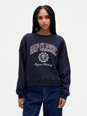 Dámska mikina GAP LOGO SWEATSHIRT 799272-01 NAVY UNIFORM