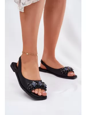 Dámske sandále S.BARSKI KV51-079 BLACK