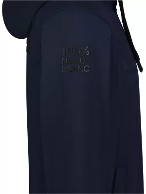 Pánska softshellová mikina NORDBLANC CANOPY NBSSM8340 TMAVO MODRÁ