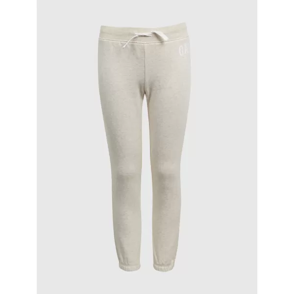  Detské tepláky GAP LOGO SWEATPANTS 482442-03 OATMEAL HEATHER 