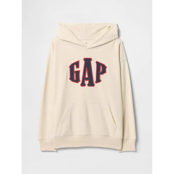  Detská mikina GAP LOGO PULLOVER HOODIE 745817-02 CHINO 