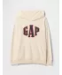 Detská mikina GAP LOGO PULLOVER HOODIE 745817-02 CHINO