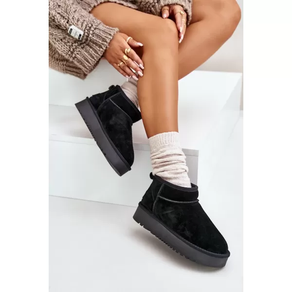  Dámske snehule BOTO NEREVIANA 33347 BLACK 