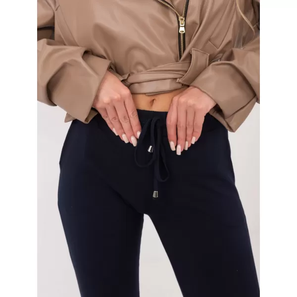  Dámske tepláky BASIC FEEL GOOD RV-DR-5040.00X NAVY 