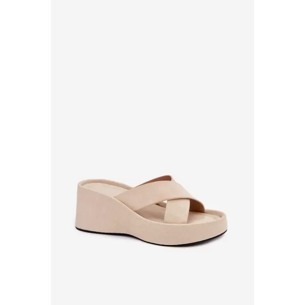  Dámske šľapky BOTO CALORINE 41357 BEIGE 