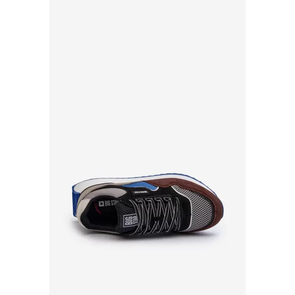  Pánske tenisky BIG STAR NN174322 BLACK Big Star Shoes 