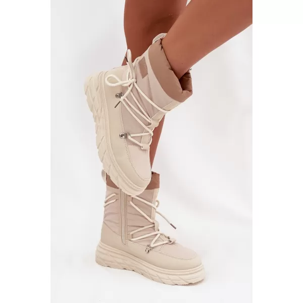  Dámske zimné topánky LEE COOPER LCJ-25-44-3931 BEIGE 