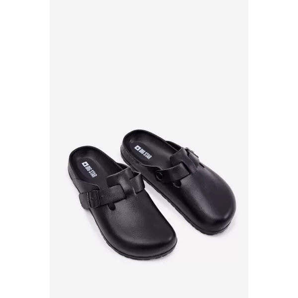  Pánske šľapky BIG STAR RR174A022 BLACK Big Star Shoes 