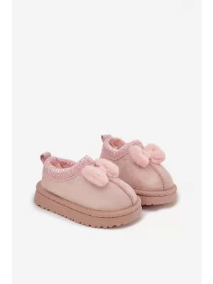 Detské snehule BOTO DAVEN 40657 PINK
