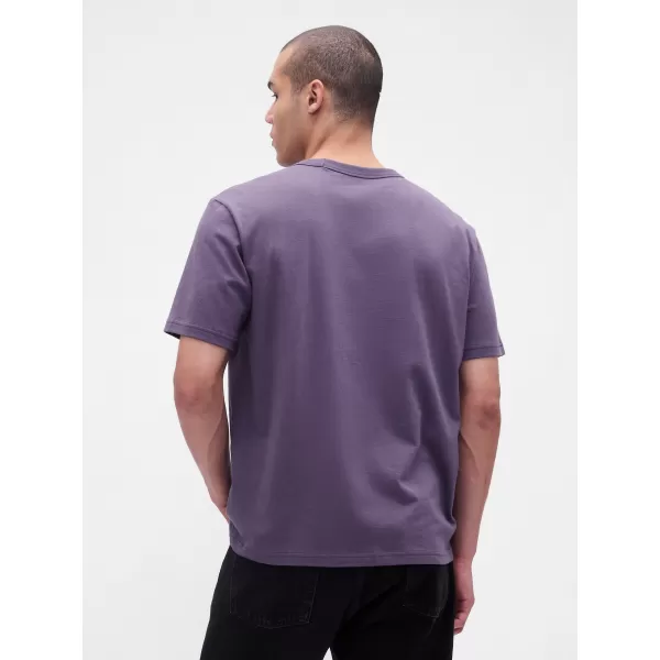  Pánske tričko GAP ORIGINAL TEE 796255-95 DARK VIOLET 