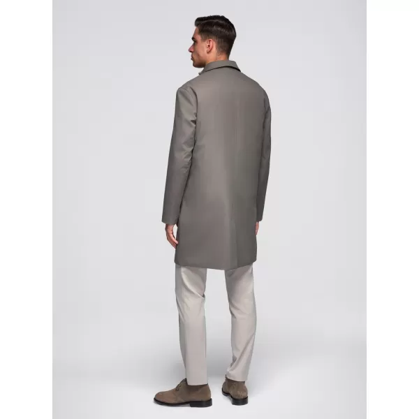  Pánsky kabát OMBRE OM-COLC-0139 POPOL 