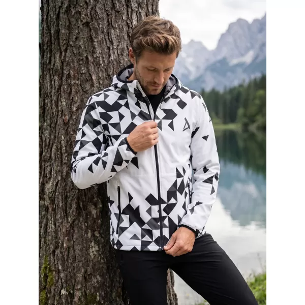  Pánska softshellová bunda premium ALTISPORT VOJ/ALM108JACK01 BIELA 