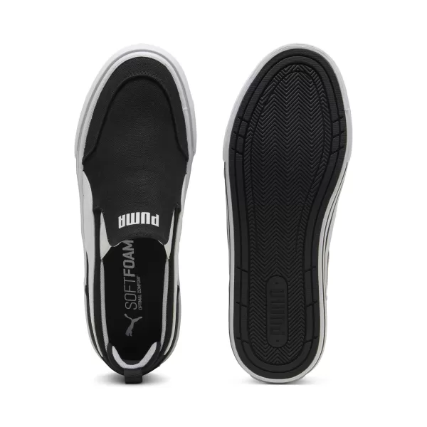  Topánky PUMA COURT CLASSIC VULC SLIPON 400216_02 PUMA BLACK/PUMA WHITE 