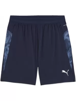 Pánske šortky PUMA TEAMCUP TRAINING SHORTS 659171-06 PUMA NAVY/PUMA STRIEBORNÁ
