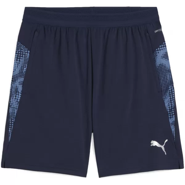  Pánske šortky PUMA TEAMCUP TRAINING SHORTS 659171-06 PUMA NAVY/PUMA STRIEBORNÁ 