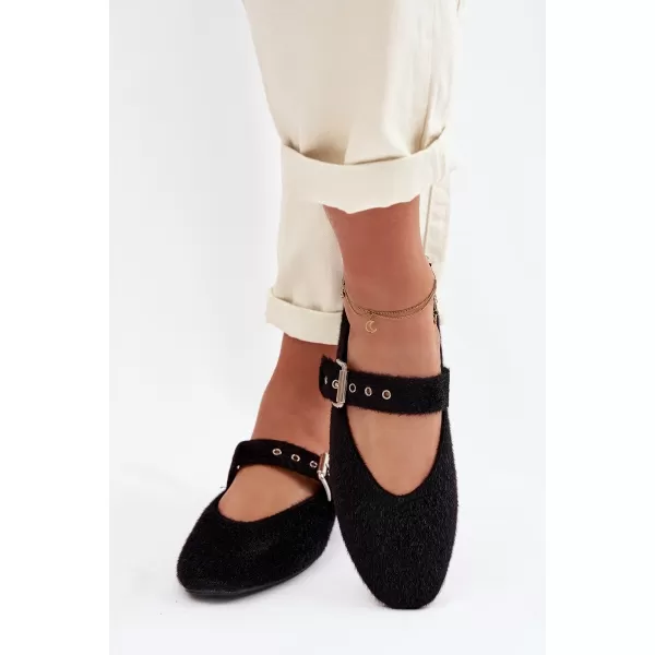  Dámske baleríny BOTO PAMIRA 42070 BLACK 