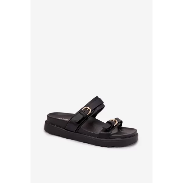  Dámske šľapky BOTO RIREA 42041 BLACK 