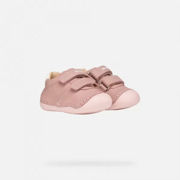  Dievčatá prvé kroky GEOX TUTIM G011946 STARORUŽOVÁ 