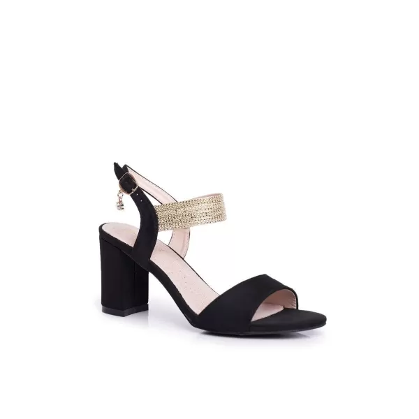  Dámske sandále S.BARSKI ENJOY BLACK 