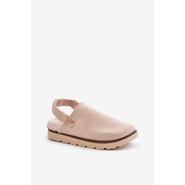  Dámske šľapky BOTO LINNEOLA 34719 BEIGE 