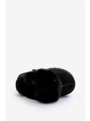 Detské šľapky BOTO BIRASTA 28473 BLACK