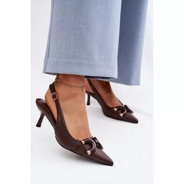  Dámske sandále BOTO BRIENNE 42061 BROWN 