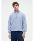 Mikina GAP CORP LOGO HALF ZIP 873446-01 SUNNY GREY