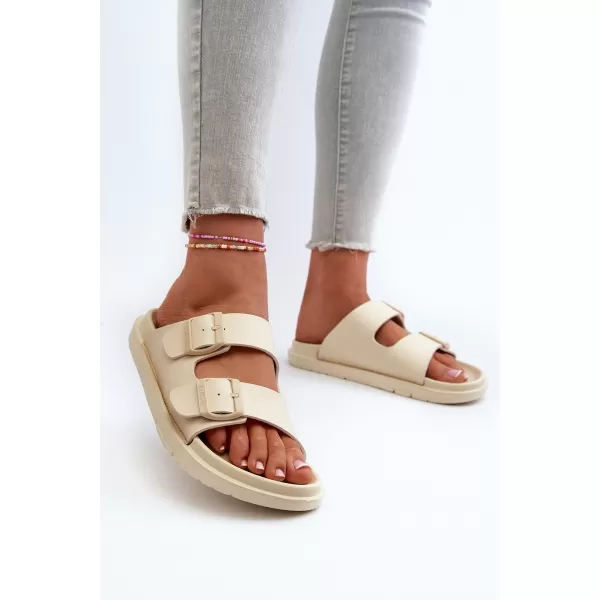  Dámske topánky BIG STAR NN274A752 BEIGE Big Star Shoes 