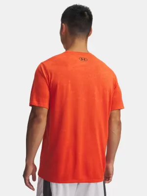 Pánske tričko UNDER ARMOUR UA TECH VENT JACQUARD SS 1377052-844 ORANŽOVÁ