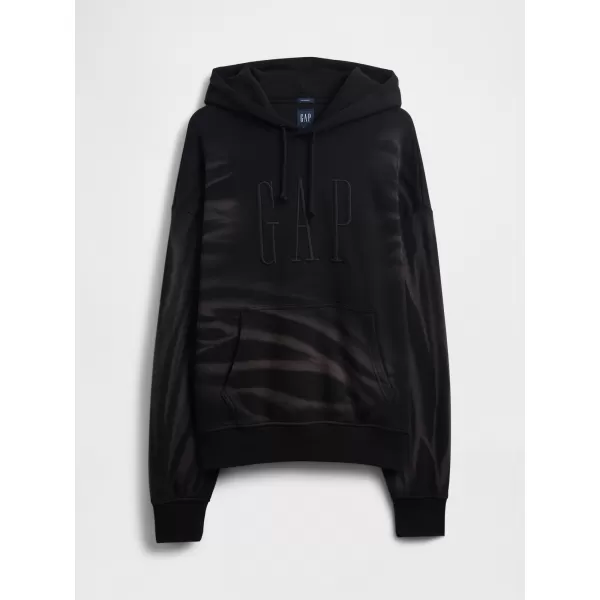  Pánska mikina GAP CORP LOGO HOODIE PULLOVER 851641-01 BLACK 