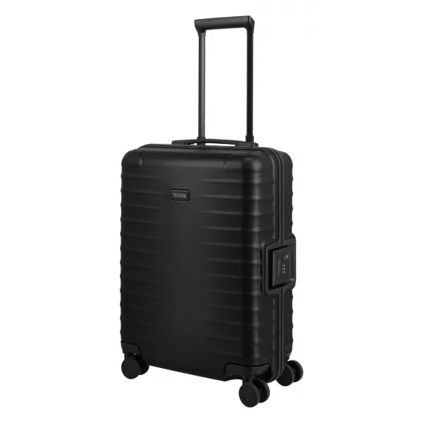  Palubný kufor TITAN Overseas S20 NOČNÝ TIEŇ ČIERNY 