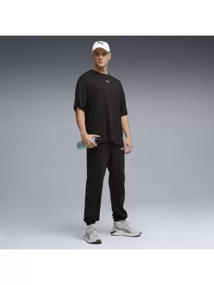 Pánske tričko PUMA M GRAPHIC OVERSIZED TEE 528528_01 PUMA ČIERNA