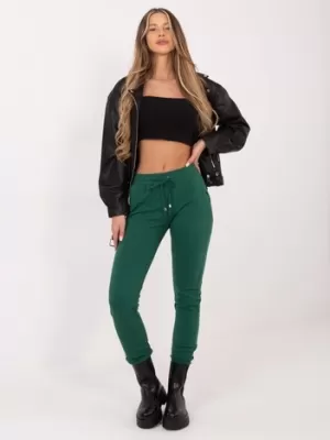 Dámske tepláky BASIC FEEL GOOD RV-DR-5040.02X DARK GREEN